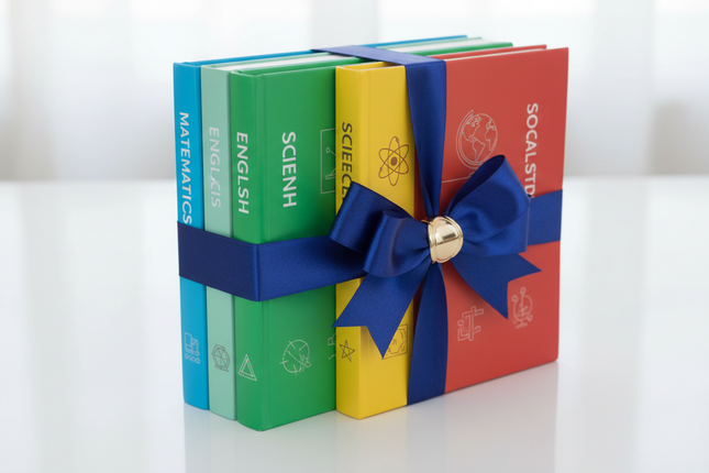 full set of class 4 books in bundled